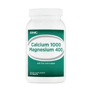 Calciu 1000 mg + Magneziu 400 mg - GNC