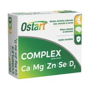Complex Ca + Mg + Zn + Se + D3 - Ostart