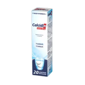 Calcidin 600 mg efervescente - Zdrovit