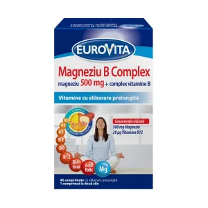 Magneziu B Complex - Eurovita