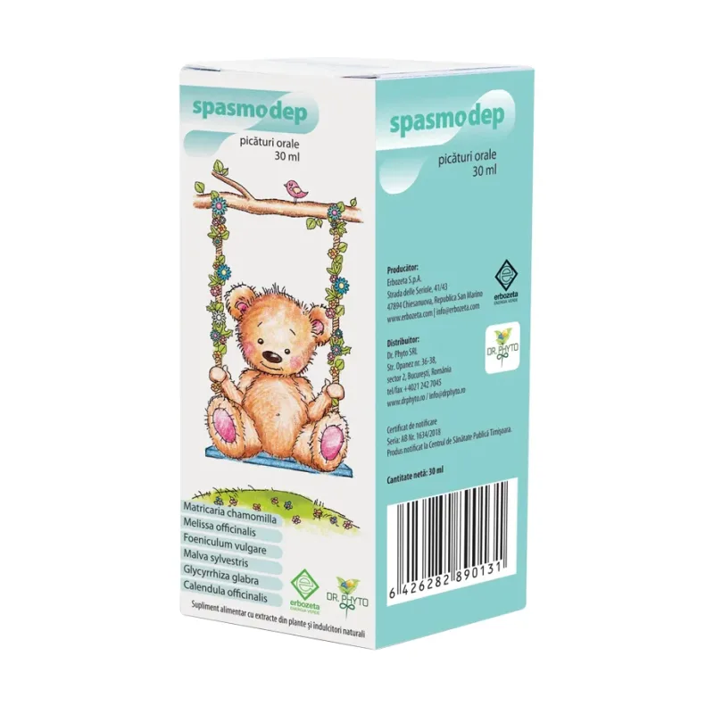 Spasmodep picaturi - Dr. Phyto