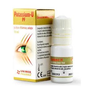 Picaturi de ochi Potassium-U fara conservanti - Unimed Pharma