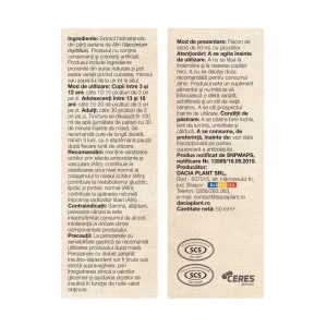 Afin tinctura - Dacia Plant
