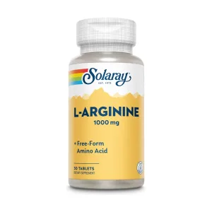 L-Arginine 1000 mg Solaray - Secom
