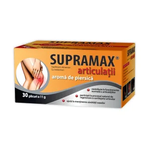 Supramax Articulatii cu gust de piersica - Zdrovit