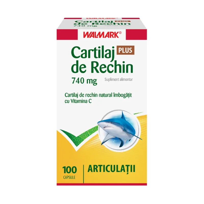 Cartilaj de rechin 740 mg PLUS - Walmark