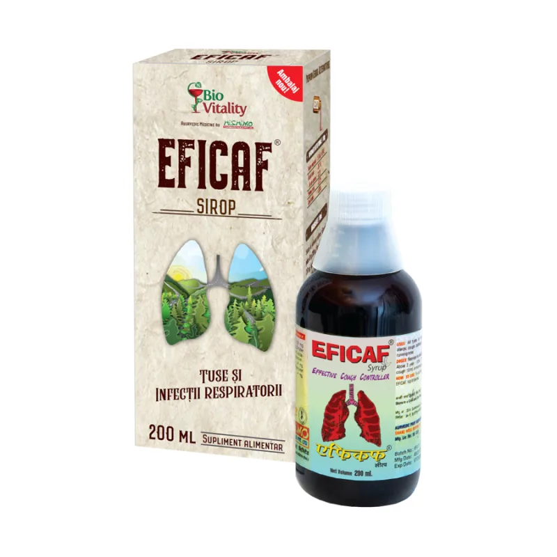 Eficaf sirop - Bio Vitality