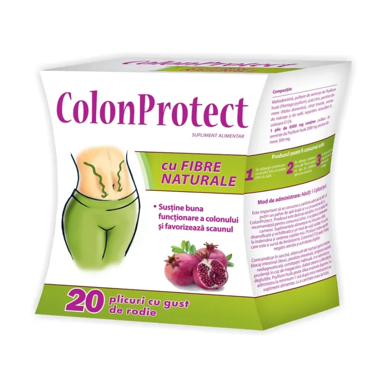 ColonProtect cu fibre - Zdrovit