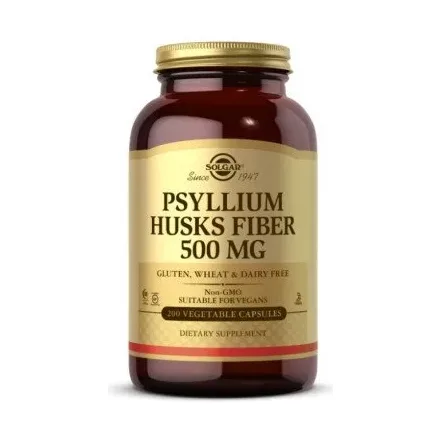 Psyllium Husks Fibre 500mg - Solgar