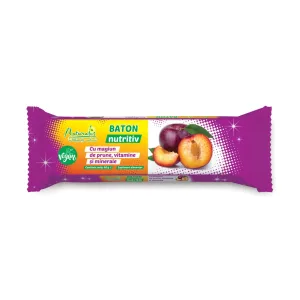 Baton nutritiv cu magiun de prune vitamine si minerale - Naturalis