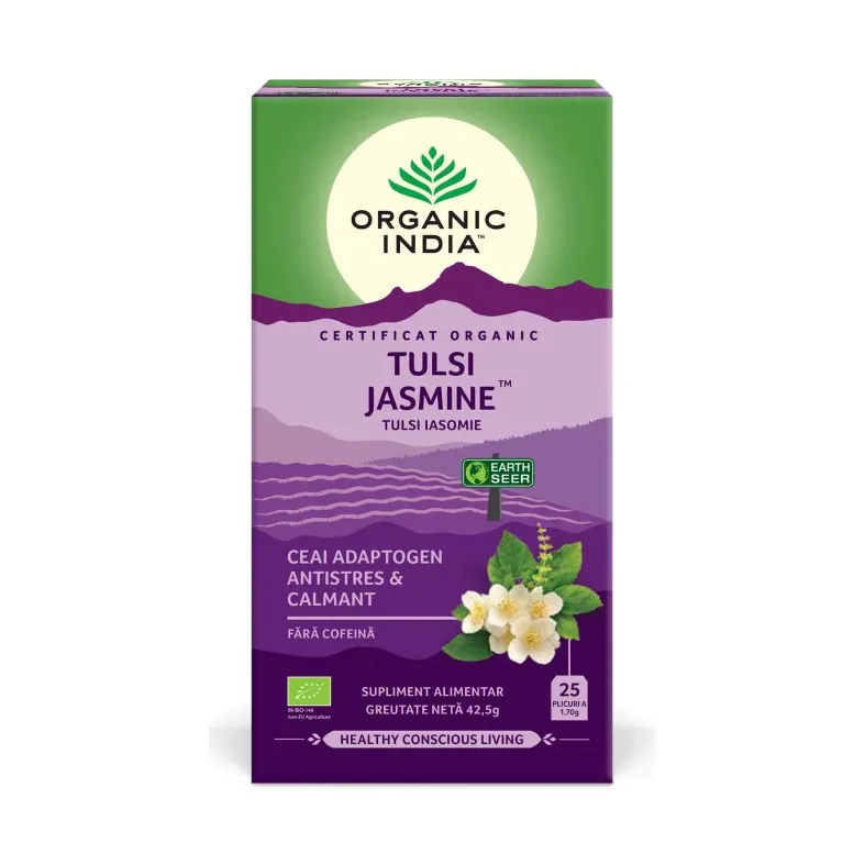 Ceai Tulsi Adaptogen Iasomie - Organic India