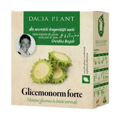 Ceai Glicemonorm forte - Dacia Plant