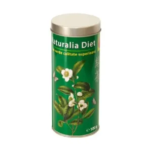 Ceai verde calitate superioara cutie de metal NATURALIA DIET - Naturalia Diet