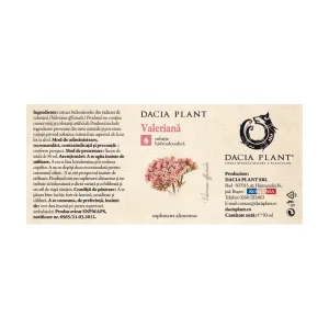 Valeriana tinctura - Dacia Plant