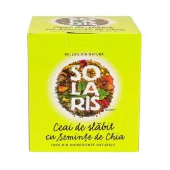 Ceai de slabit cu seminte de chia 20 doze - Solaris