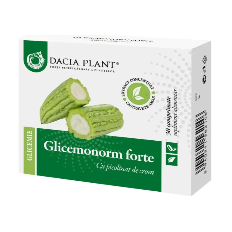 Glicemonorm forte blister - Dacia Plant