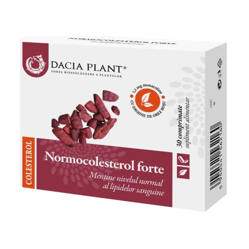 Normocolesterol forte blister - Dacia Plant