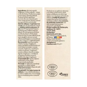 Anghinare tinctura fara alcool - Dacia Plant