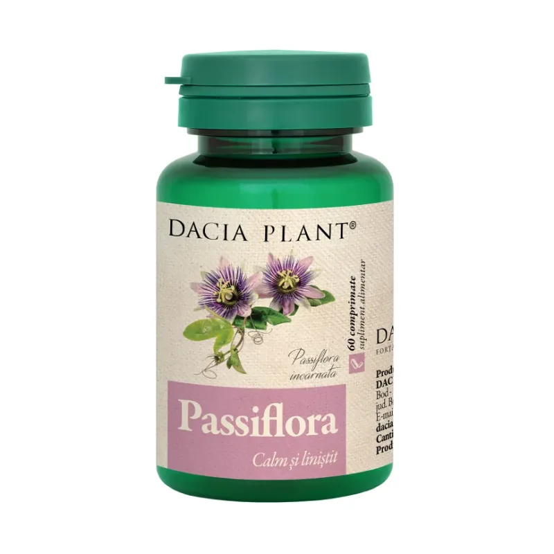 Passiflora comprimate - Dacia Plant