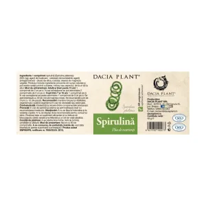 Spirulina comprimate - Dacia Plant