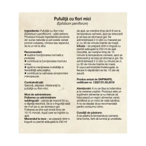 Ceai de Pufulita cu Flori Mici - Dacia Plant