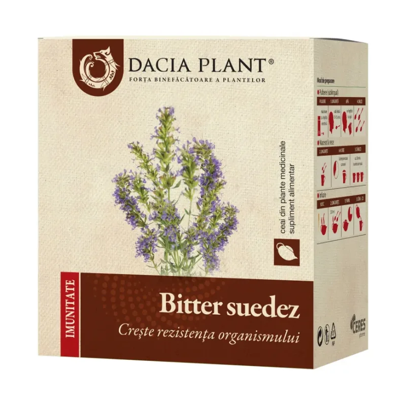 Bitter Suedez ceai - Dacia Plant