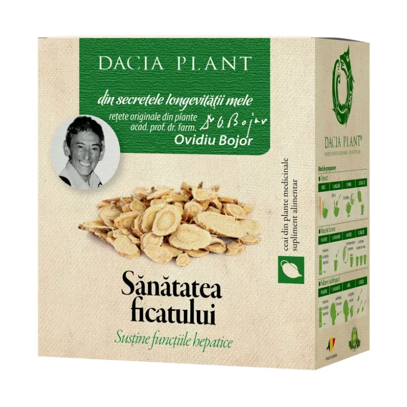 Sanatatea Ficatului ceai - Dacia Plant