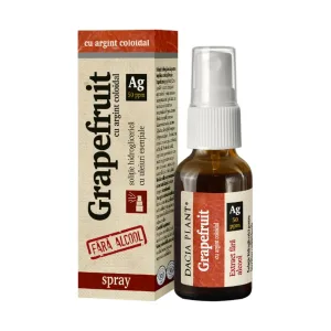 Grapefruit cu Argint Coloidal fara alcool spray - Dacia Plant
