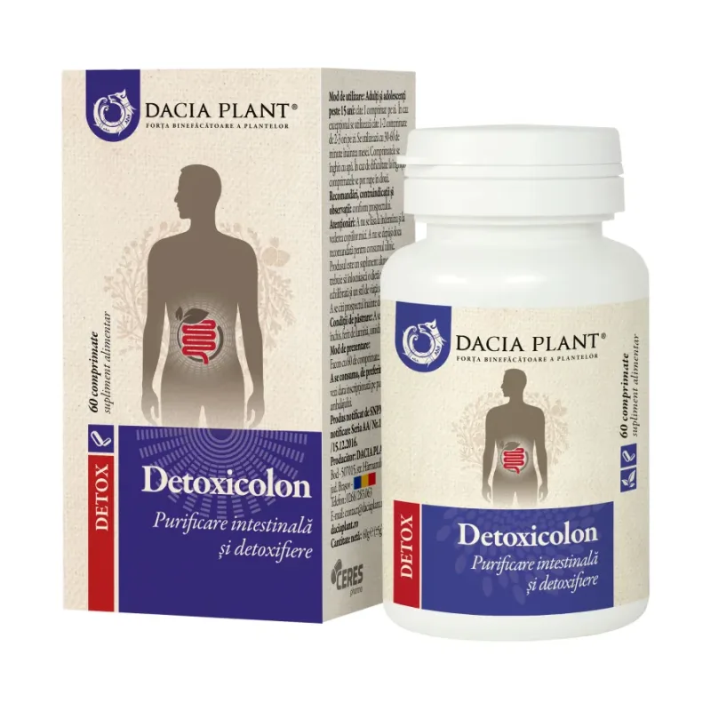 Detoxicolon 60cpr - Detoxicolon