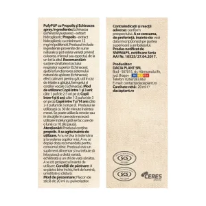 Pufy PUF Propolis si Echinacea spray - Ingerasul
