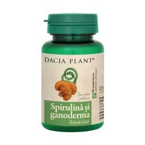 Spirulina si Ganoderma comprimate - Dacia Plant