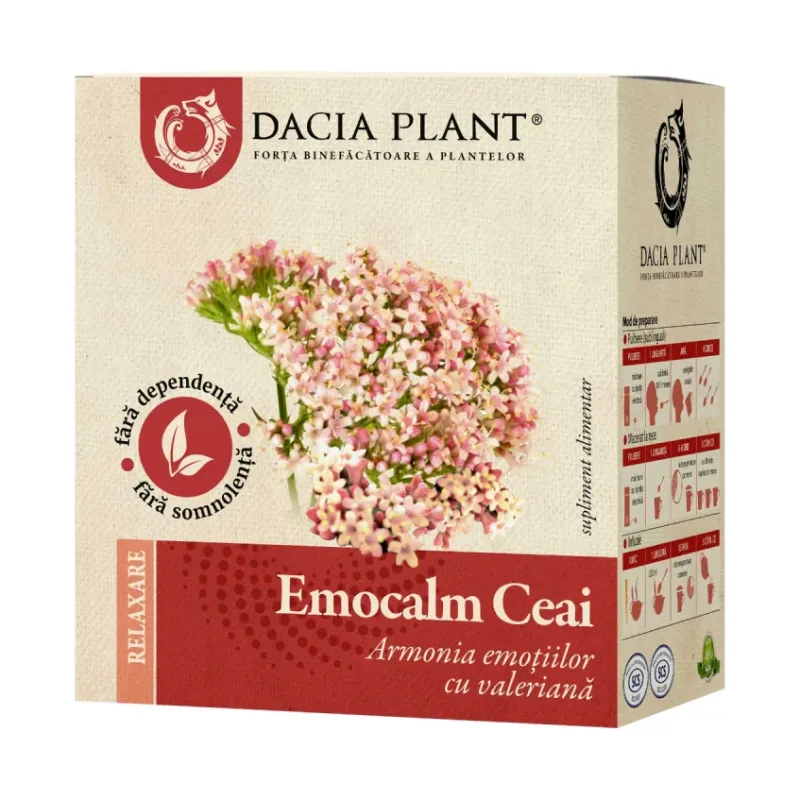 Emocalm ceai - Dacia Plant