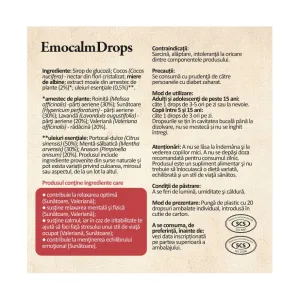 Emocalm Drops - Dacia Plant