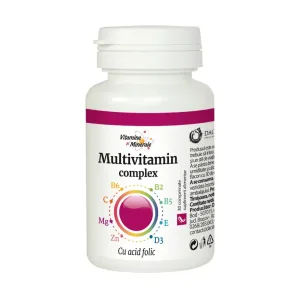 Multivitamin Complex cu Acid Folic - Vitamine si Minerale