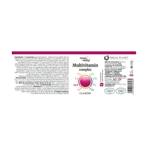 Multivitamin Complex cu Acid Folic - Vitamine si Minerale