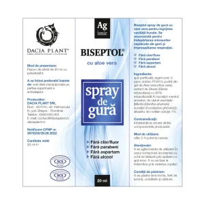 Spray de Gura cu Aloe Vera - Biseptol