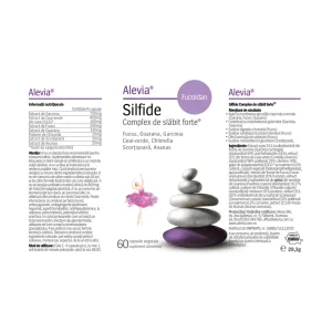 Silfide Complex de slăbit forte + Fucoidan - Alevia