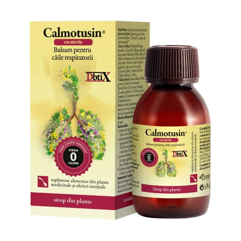cu stevie Dbtix, sirop - Calmotusin