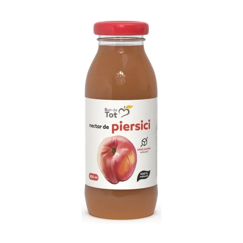 nectar Piersici fara zahar - Bun de Tot