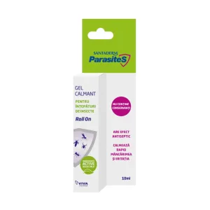 Roll On gel calmant Tantari si Insecte - SantaDerm Parasites