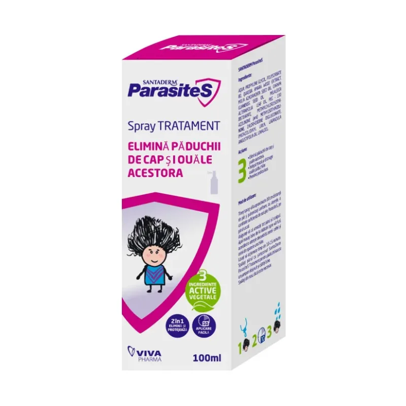 Spray tratament Paduchi - SantaDerm Parasites