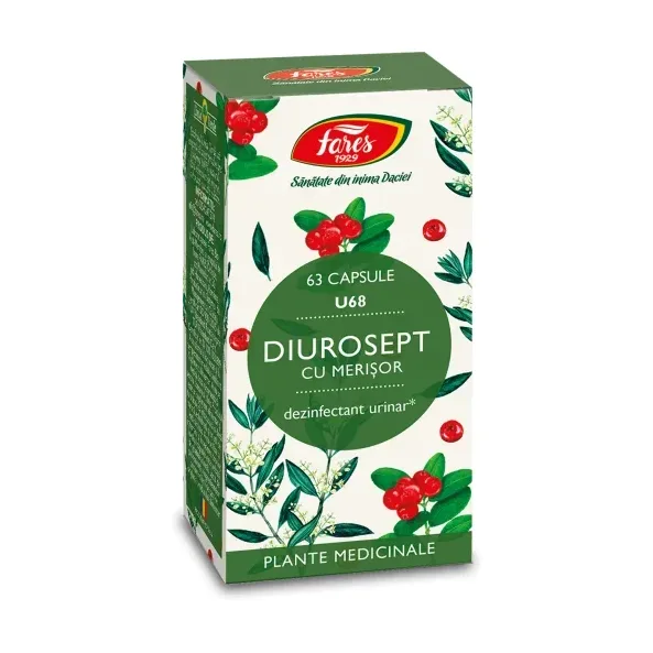Diurosept cu merișor, U68 - Fares