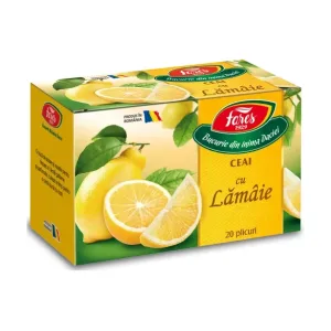 Ceai cu lămâie, ceai la plic - Fares