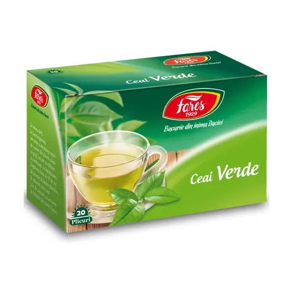Ceai verde, ceai la plic - Fares