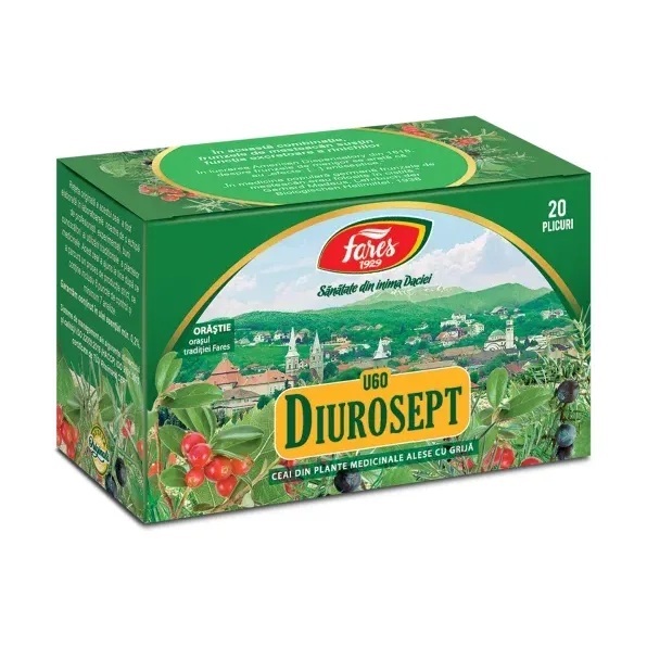Diurosept, U60, ceai la plic - Fares