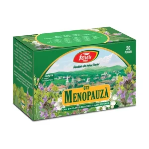 Menopauză, G72, ceai la plic - Fares