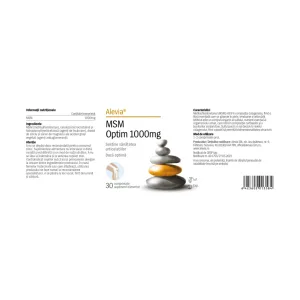 MSM Optim 1000mg - Alevia