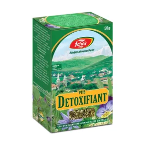 Detoxifiant, P115, ceai la pungă - Fares