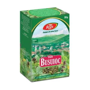 Busuioc, iarbă, D129, ceai la pungă - Fares