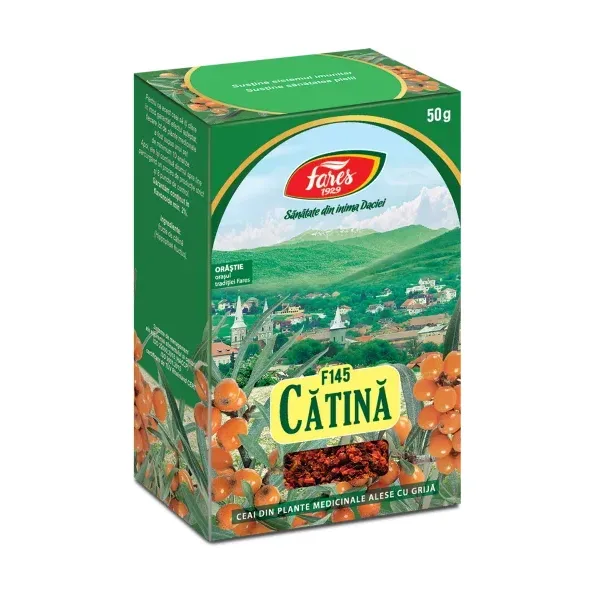 Cătină, fructe, F145, ceai la pungă - Fares